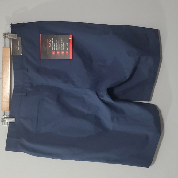 Greg Norman Shorts Men's Sz 36 Blue Performance Fabric Moisture Wicking Stretch - Picture 8 of 13